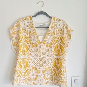 Zara Short Sleeve Summer Top Size L NWT